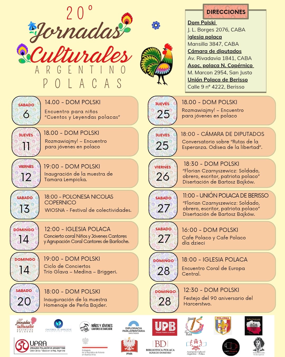 20° Jornada Cultural Argentino - Polaca